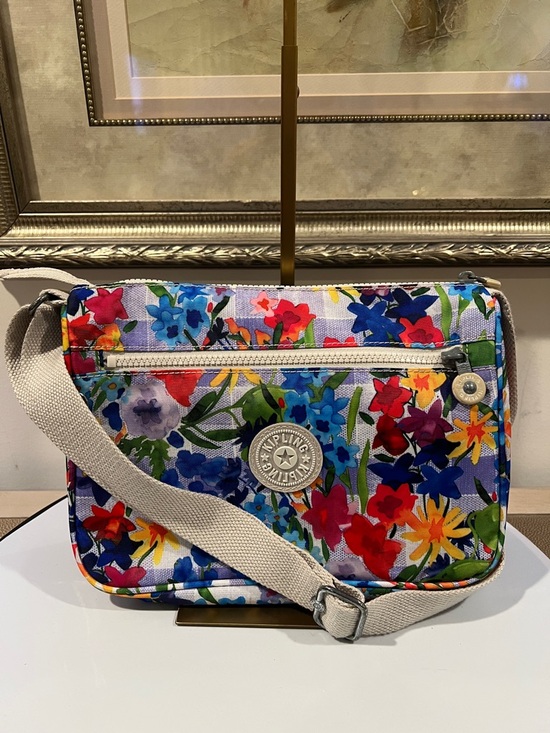 Kipling Handbags - Kipling Multicolor Floral Crossbody Shoulder Bag